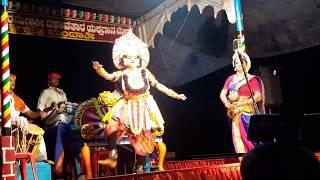 Yakshagana- Mandarthi Mela: Chakra Chandike : Prabhakar Shetty Belanje and Navin Karki