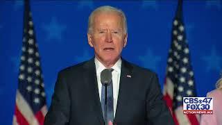 LIVE: Joe Biden and Jill Biden address country from Delaware