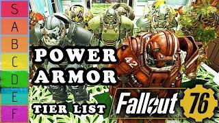 The Best Power Armor (PA) - Tier List & Guide - Fallout 76