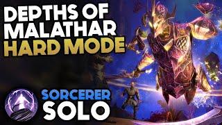 Lonely Trip into the Colored Rooms - Veteran Hard Mode Depths of Malathar | Solo Sorcerer | ESO