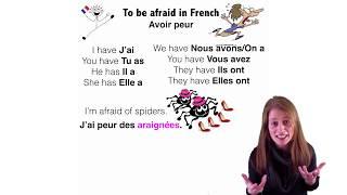 How to say 'I'm afraid' in French including colloquial expressions