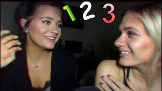 ASMR- GRACEV AND I TRY COUNTING YOU TO SLEEP (UP CLOSE WHISPERING WITH HAND MOVEMENTS)