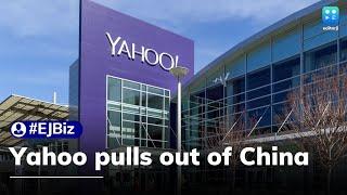 Yahoo pulls out of China; cites 'challenging operating environment' after tech crackdown