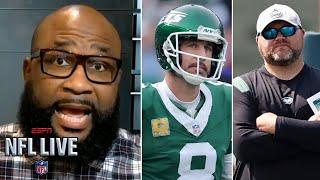 NFL LIVE | "Aaron Rodgers' Jets era ends with GM Joe Douglas axed!" - Swagu on NY is resetting