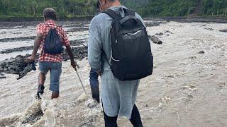 We crossed the most dangerous river in St. Vincent and this happened! #caribbean #outdoors