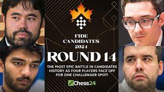 FIDE Candidates 2024 FINAL RD: Can Gukesh Be The Youngest Winner? Or Will Hikaru, Ian, Fabiano Win?