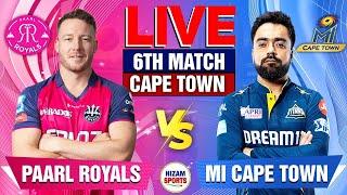 SA20 Live: Cape Town vs Paarl | 6th Match | Live Cricket Score & Commentary