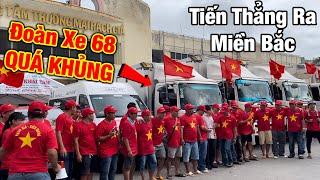 Quá Khủng..! Đoàn Xe 68 mang 180 tấn hàng “Cứu Trợ” tiến thẳng ra Miền Bắc