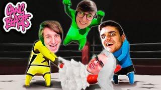 O FALL ODEIA CASAMENTOS, ENTÃO DECIDIMOS ESPANCAR ELE - Gang Beasts c/ Bit e Neonny