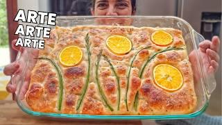 La focaccia que está rompiendo internet