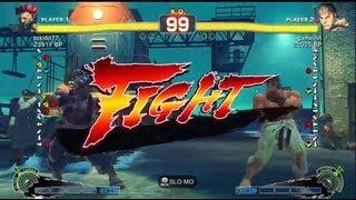 Daigo Umehara [Ryu] vs Tokido [Gouki] 1/4 SSF4 Japanese Online Ranked Matches - TRUE-HD