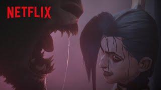 Warwick and Powder | Arcane: Season 2 | Clip | Netflix Anime