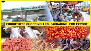 Foodstuffs Packaging || Shopping For Export || Errands Day