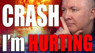 STOCK MARKET CRASH!  THIS IS PAIN - I'm Hurting! - Martyn Lucas Investor