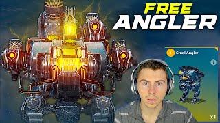 Pixonic Just Gave Everyone A FREE Angler... Most Powerful META Angler Ever Made | War Robots