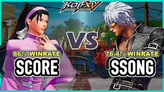 KOF XV  Score (Chizuru/O.Yashiro/Heidern) vs Ssong (K'/Rock/Iori)