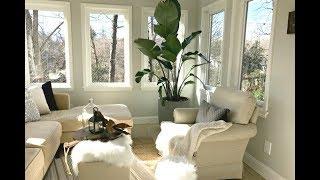 Small Sunroom Makeover with Thrifty Finds