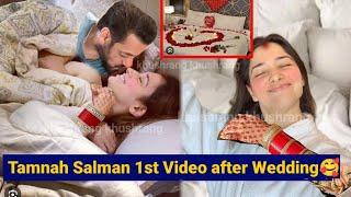 OMG Tamannaah Bhatia 1st Morning with Salman Khan in Sasural Share Adorable Moment's together