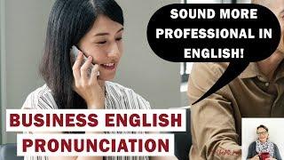 Learn Business English Pronunciation | 20 Business English Terms you Could be Saying Wrong