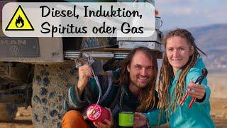 Welcher Kocher ist der beste im Camper? | Diesel, Spiritus, Gas oder Induktion