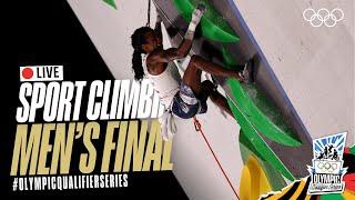  LIVE Sport Climbing: Men's Boulder & Lead Finals! | #OlympicQualifierSeries