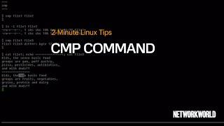 How to use the CMP command