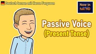 Mastering German Passive Voice: Present Tense Guide  | ️1️⃣ Level Grammar Tutorial 