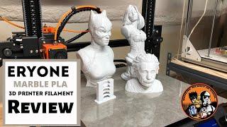 Eryone Marble PLA Filament Review!