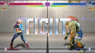 Street Fighter 6 - Cammy Vs Blanka - SF6 Master Level Match! SF6