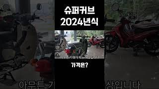 혼다 슈퍼커브 2024년식 실물영상