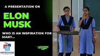 Elon Musk a ppt by Ms Siri Maha Lakshmi & Tanushka I CSE A