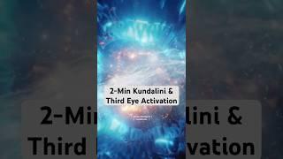 2-Min Kundalini Third Eye Activation Meditation #shorts