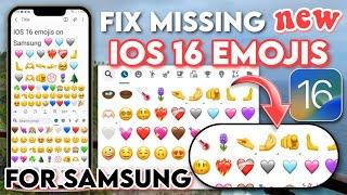 Fix Missing New iOS 16 Emojis on Samsung Devices