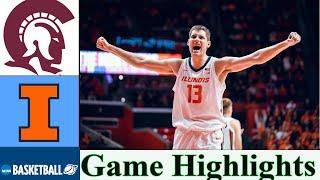 Little Rock vs Illinois FULL GAME HIGHLIGHTS | College basketball 2024  | Ncaa basketball