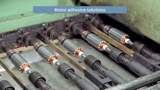 ZDS™ Motor Adhesive Solutions  Rotor Winding Potting for Insulation & Durability #