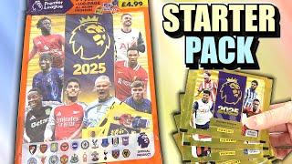 *NEW* PANINI PREMIER LEAGUE 2025 STARTER PACK OPENING | New Sticker Collection | Album Tour