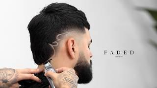 How to Achieve the Perfect Textured Burst Fade With Design | Ultimate Barber Tutorial