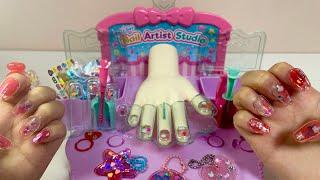 [Toy asmr]Bling Bling Nail Artists Studio AsmrSatisfying Unboxing 네일아트 장난감 언박싱