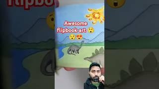 Awesome flipbook of Dinosaurs  #dinosaur #art #jurassicworld #flipbook #puzzle #satisfying #viral