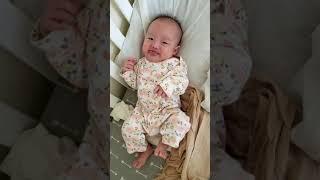 Baby struggling to poop compilation