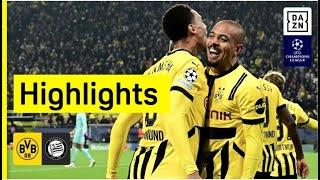 Borussia Dortmund - Sturm Graz | UEFA Champions League | DAZN Highlights