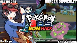 New Pokemon 3DS ROM Hack with Hard Difficulty, All Megas, New Encounters & MORE- Pokemon Ancestral X