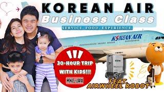 KOREAN AIR BUSINESS CLASS | 30-HR FLIGHT MANILA TO FLORIDA