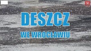 Rain in Wroclaw. After a dozen or so days of drought, we finally have rainfall in Lower Silesia.