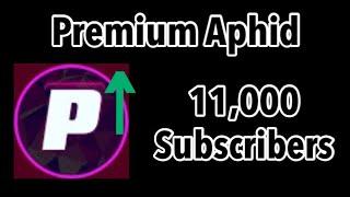 Premium Aphid Hitting 11,000 Subscribers (8 Minutes Timelapse)