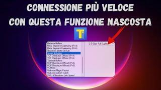 Velocizza subito la tua connessione di rete con questa Impostazione nascosta in Windows 11 e 10