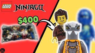 $400 Lego Ninjago minifigure unboxing!!