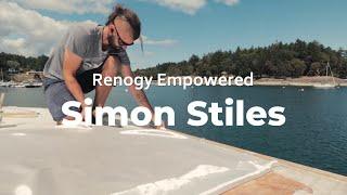 Simon Stiles with Renogy | 3280W Solar Panels on Boat!