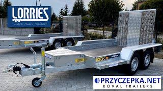 Przyczepa do przewozu koparki, maszyn LORRIES TPM27-3115 | Dealer PRZYCZEPKA.NET Koval Trailers