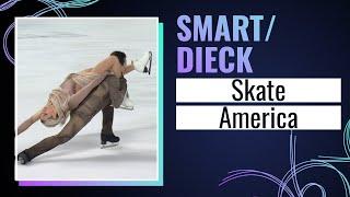 SMART / DIECK (ESP) | Ice Dance Free Dance | Skate America 2024 | #GPFigure